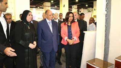 صور.. محافظا القاهرة ودمياط يفتتحان معرض الاثاث الدمياطى للعام الثالث على التوالى