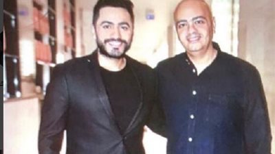 تامر حسني يهنئ شقيقه بمناسبة عيد ميلاده 