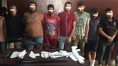 ضبط 56 متهما سياسيا و9 قطع أسلحة نارية في حملة أمنية بـ كرداسة