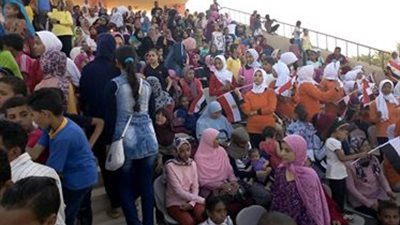 صور.. محافظ الوادي الجديد يشهد احتفال المحافظة بالعيد القومي الـ59