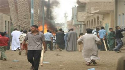 إصابة شخصين فى مشاجرة بين عائلتين بالشوم والعصا بنجع حمادى