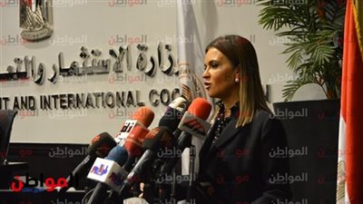 وزيرة الاستثمار تتفقد 