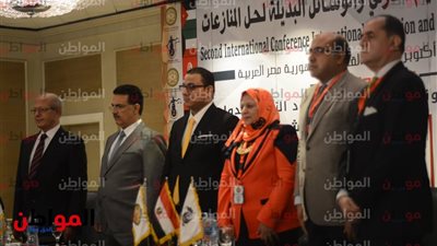 صور.. انطلاق فعاليات المؤتمر الثاني للتحكيم الدولي في منازعات التجارة الدولية