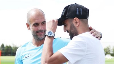 رياض محرز : لم اشاهد مدرب مثل بيب جوارديولا 