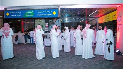 رئيس الاتحاد السعودي ورئيس نادي الهلال ينتظران بعثة الزمالك