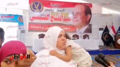 فيديو| سيدة توجه رسالة للسيسي بعد الإفراج عنها بمبادرة 