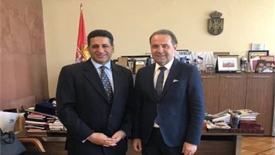 تفاصيل اجتماع سفير مصر فى صربيا مع نائب رئيس الوزراء 