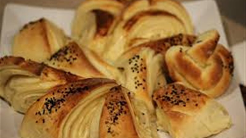  فطائر بالجبن وحبة