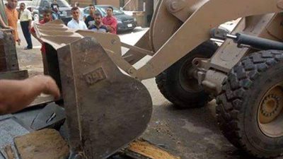 حملات مكبرة لرفع الإشغالات بشوارع وميادين مركز مغاغة بالمنيا