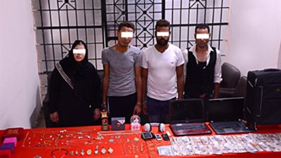 ضبط المتهمين في سرقة مشغولات ذهبية ومبالغ مالية بـ الشروق