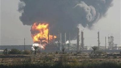 فيديو| انفجار في مصفاة نفطية تابعة لشركة كندية 