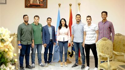 تكريم انجي علاء من الجامعة المصرية الروسية عن رواية قانون الكارما 