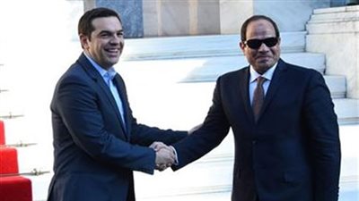 السيسي يشيد بعمق العلاقات المتميزة بين مصر واليونان 