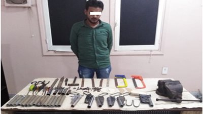 القبض على عاطل وراء تصنيع الأسلحة بـ الشرقية