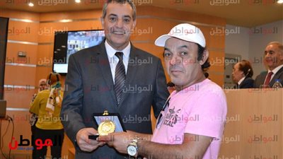 صور| تكريم علاء مرسي من الأكاديمية العربية للعلوم والتكنولوجيا