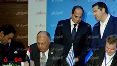 لغز عدم ارتداء رئيس وزراء اليونان للكرافتة أثناء لقاءه مع السيسي 