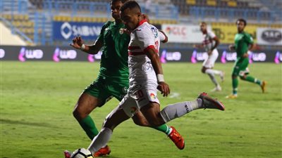 الزمالك يتخطى منية سمنود بهدف وحيد