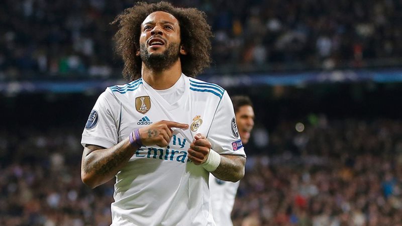 نجم ريال مدريد مارسيلو
