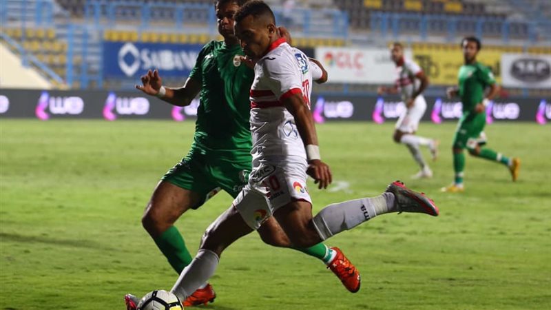 جانب من لقاء الزمالك