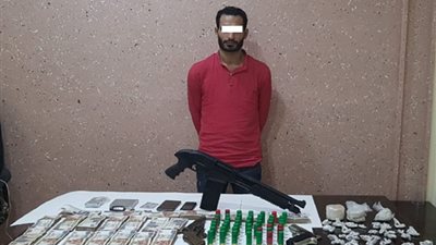 ضبط تاجر مخدرات بحوزته 750 جرام هيروين في الجيزة