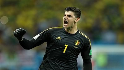 انفوجراف| كورتوا يصل لرقم مميز مع منتخب بلجيكا