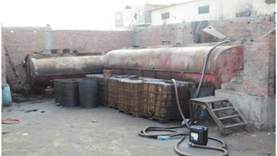 صور.. مصادرة 14 ألف لتر مواد بترولية قبل بيعها بالسوق السوداء في القليوبية