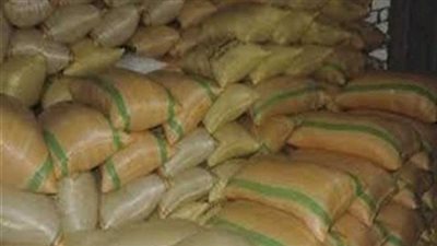 ضبط 100 طن أرز شعير خلال حملة مكبرة بالبحيرة