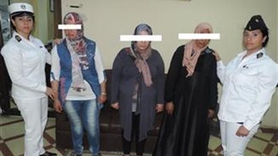 ضبط أربع سيدات تخصصن فى جرائم السرقة بالإسكندرية