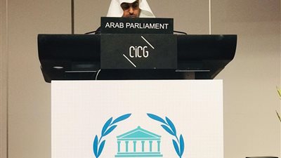 فيديو| كلمة الدكتور مشعل السلمي أمام البرلمان الدولي بجنيف
