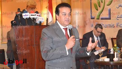 فيديو| وزير التعليم العالي : لابد من وجود دور للمجتمع المدني في دعم المتفوقين من الطلاب