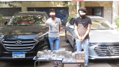 ضبط شخصين لقيامهما بترويج المواد المخدرة بمنطقة بشتيل