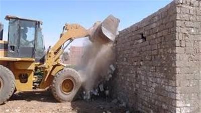 إزالة 34 حالة تعدِ خلال الموجه الحادية عشر لاسترداد أراضي الدولة بقنا