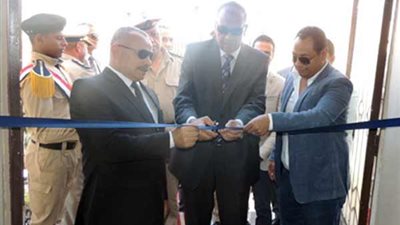 إفتتاح مقر نقطة شرطة المستقبل بالمنيا