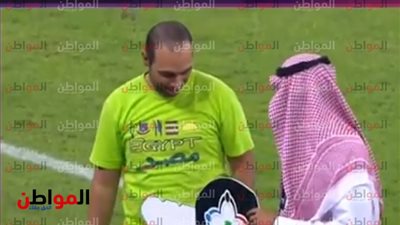 صور.. مصري يفوز بسيارة في مباراة البرازيل والأرجنتين