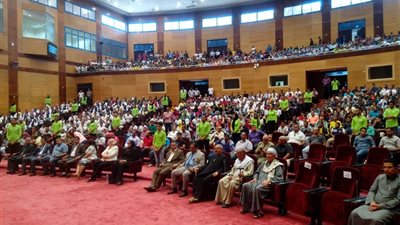 كوكبة سياسية وفنية في احتفالات جامعة سوهاج بنصر أكتوبر