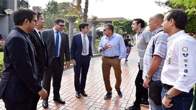 خالد مرتجي يناقش مع وفد الفيفا رؤية الأهلي لتطوير الكرة الإفريقية