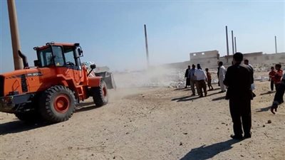 إزالة 19 حالة تعدِ في قنا خلال الموجة الحادية عشر لاسترداد أراضي الدولة