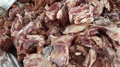 إعدام 2 طن لحوم ودواجن فاسدة في حملات للطب البيطري بالقليوبية