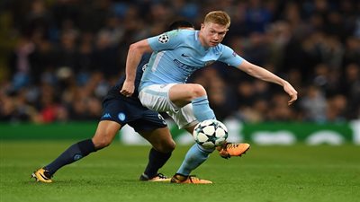 فيديو.. دي بروين يحتفل بعودته لمباريات مانشستر سيتي