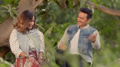 فيديو| تامر حسني يطرح كليب حلم سنين من فيلم البدلة 