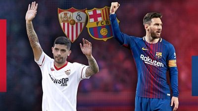 فرصة إشبيلية أمام برشلونة لكسر عقدة الـ16 عاما