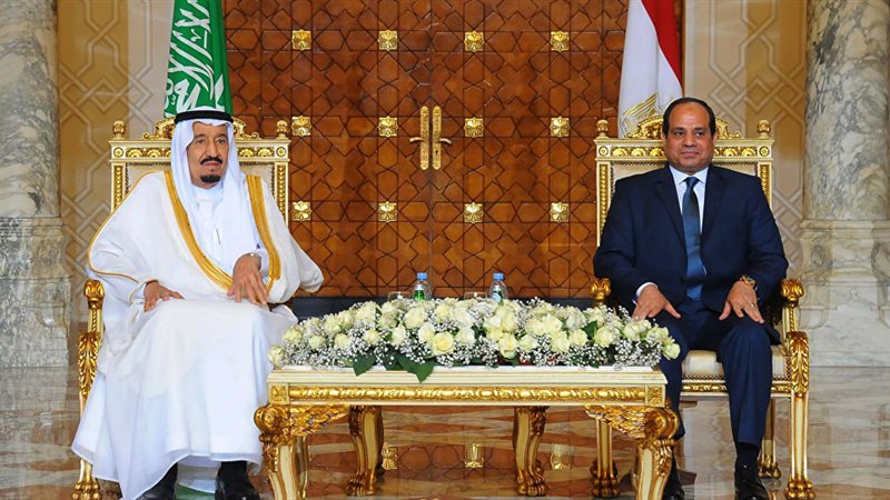 السيسي مع الملك سلمان