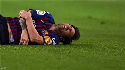 إصابة ميسي قبل أسبوع من مواجهة ريال مدريد