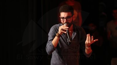 صور| حفل أدهم سليمان بساقية الصاوي