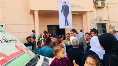 مستقبل وطن بالقاهرة ينظم قافلة طبية بدائرة السلام ٢ 