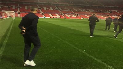 صور.. كريستيانو رونالدو يعود إلي مانشستر يوناتيد
