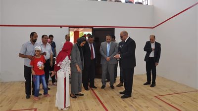 نائب محافظ الوادي الجديد تفتتح حضانة ونادي للاسكواش بجهاز تعمير المحافظة    