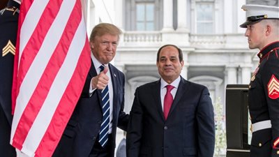 كيف ينظر السيسي إلى العلاقات المصرية الأمريكية في الاقتصاد ؟