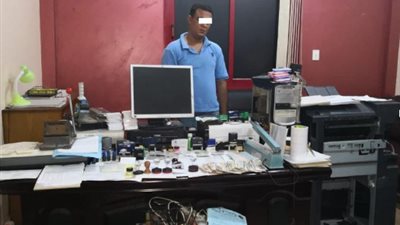 سقوط مزور المحررات الرسمية ورخص القيادة بمركز بسيون