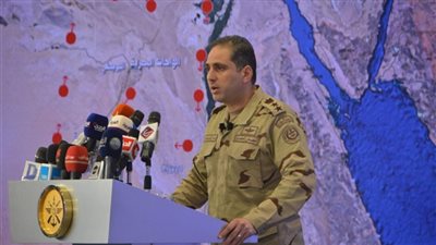 المتحدث العسكري: سقوط طائرة هدفية مستخدمة في التدريبات